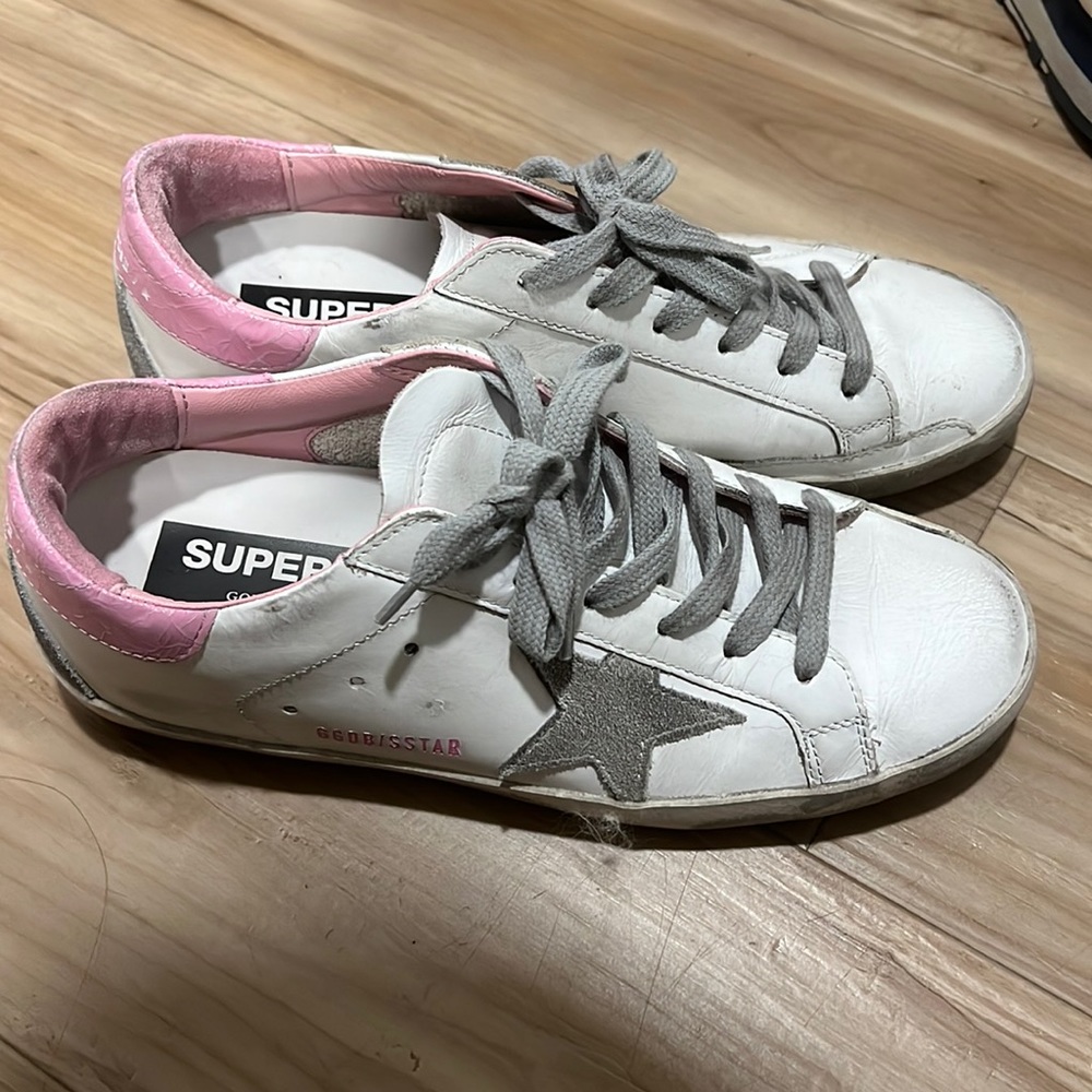 Golden goose pink superstar 38